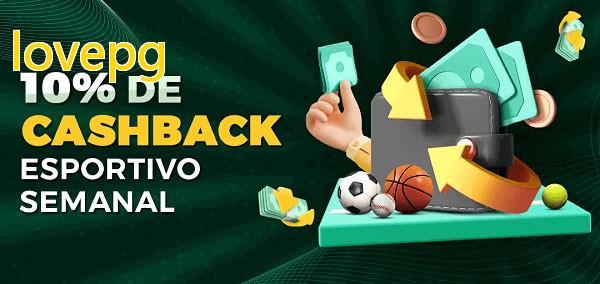 10% de bônus de cashback na lovepg